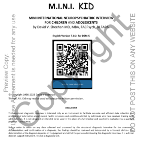 MINI Kid - DASH Neuroscience
